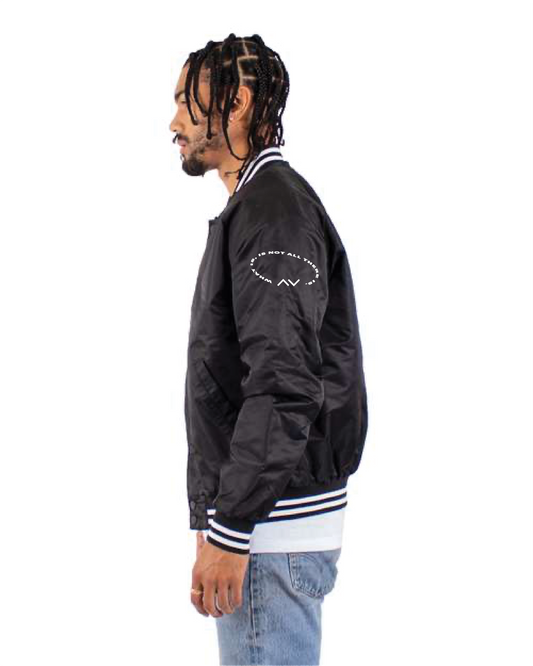 Shaka Wear Men's Varsity Bomber Jacket - SHVBJ
