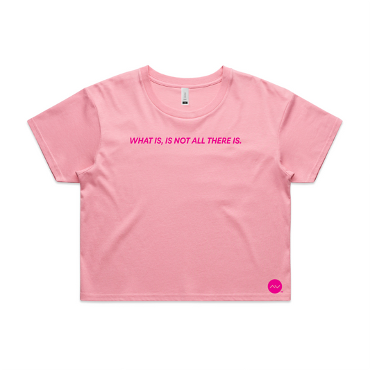 Wo's Crop Tee 4062